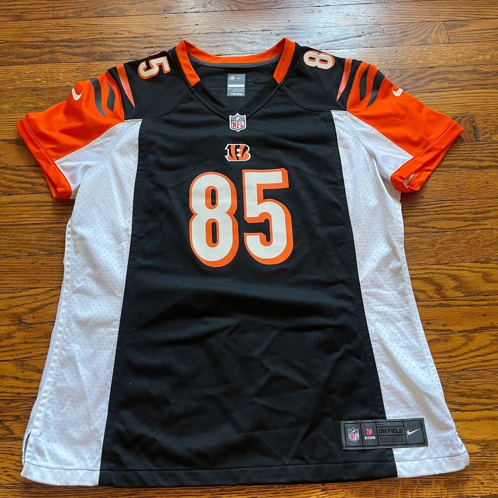 Cincinnati Bengals #85 Tyler Eifert Nike On-Field NFL Football Jersey Youth XL